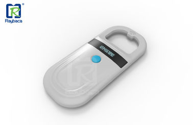 128 Records 7CM Reading Handheld RFID Reader For Pet Shops